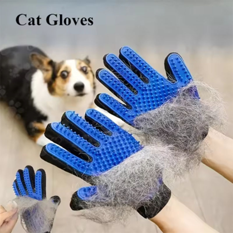 Pet Fountain Cleaning Kit - Перчатка-гребень для удаления шерсти домашних животных,