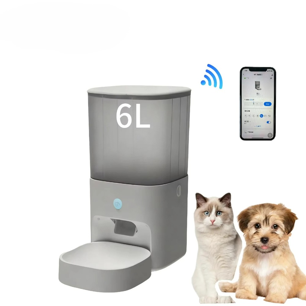 Automatic Cat Feeder 6L Timed - Автоматическая кормушка для животных на 6