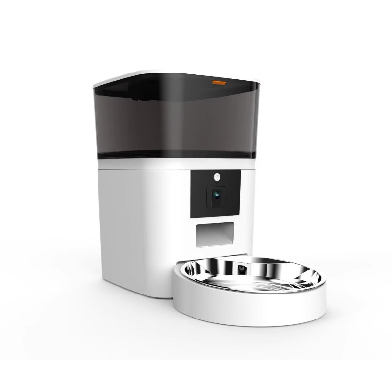 Automatic Cat Feeder 6L Timed - Автоматическая умная пластиковая кормушка с таймером
