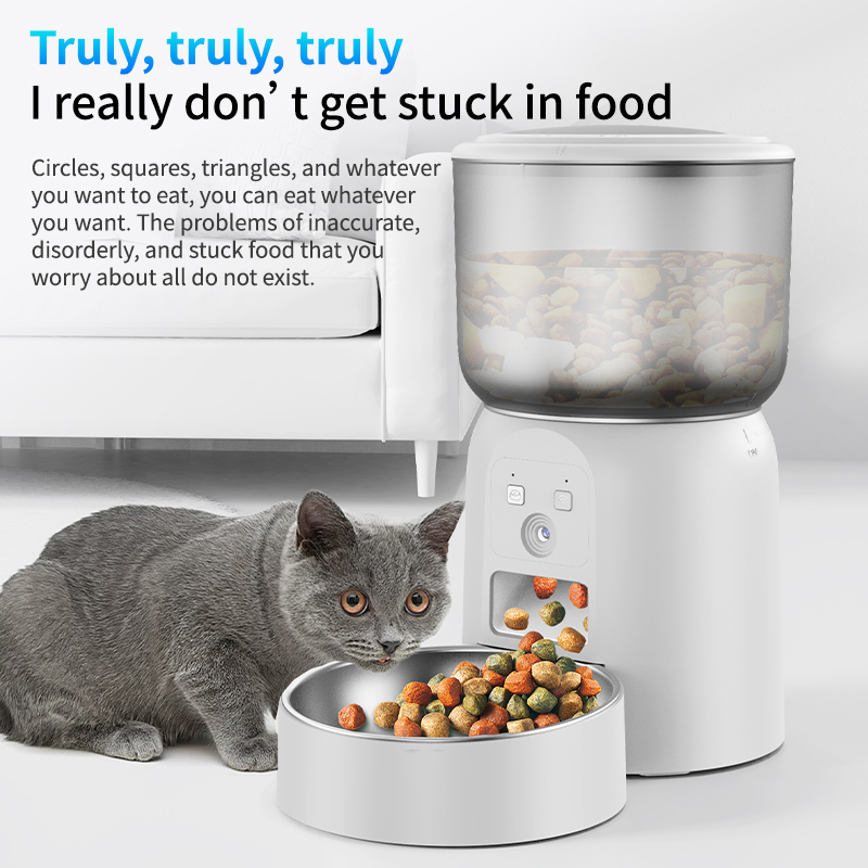 Smart Pet Feeder Camera Wifi - 3л кормушка для домашних животных из