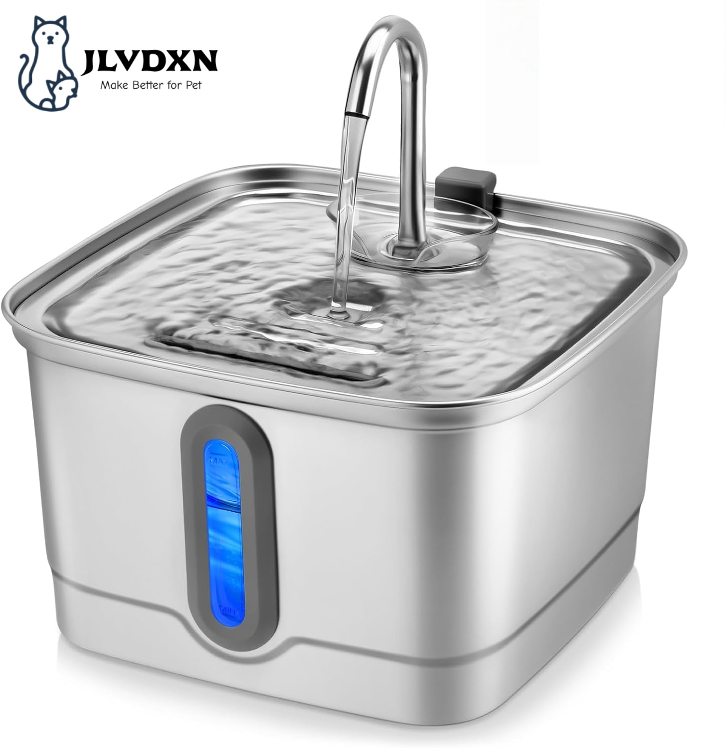 Automatic Cat Water Dispenser 3L - Фонтан для кошек из нержавеющей стали