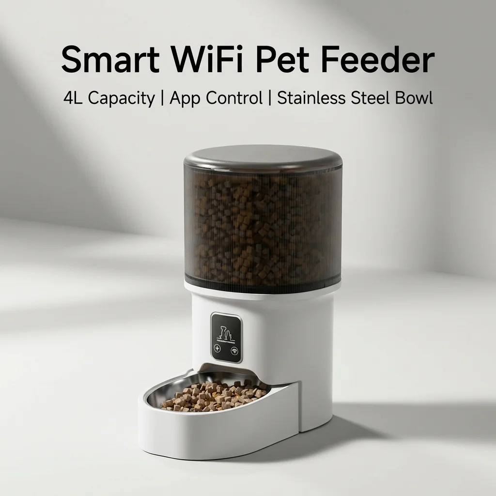 Pet Feeder App Control Portion - Умная автоматическая кормушка для животных с