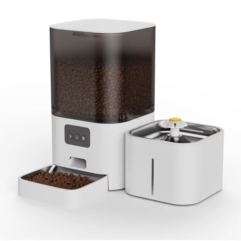 Automatic Cat Feeder 6L Timed - Умная кормушка для животных с управлением