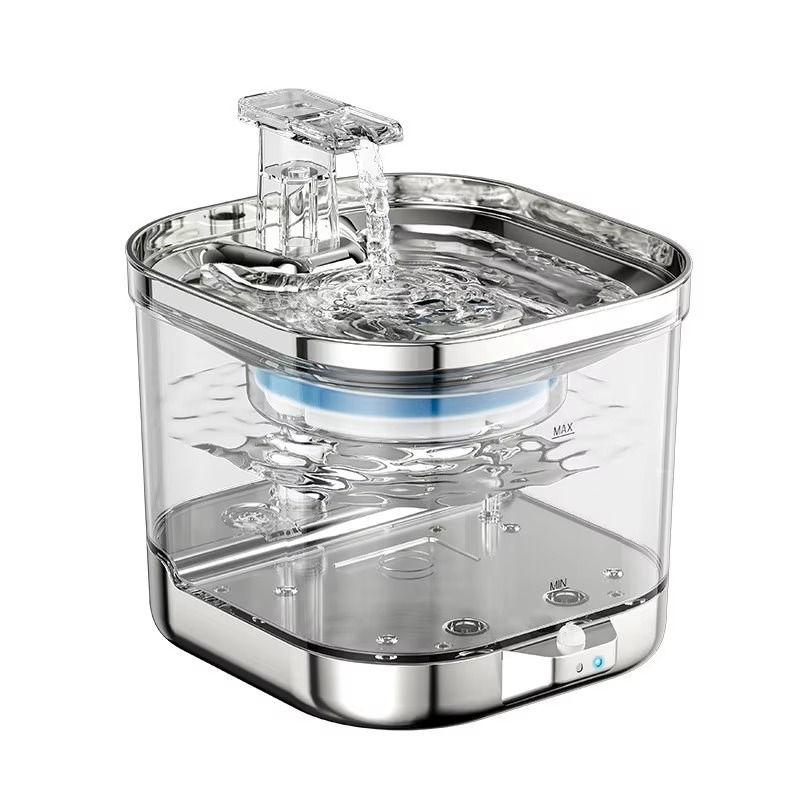 Pet Water Fountain Stainless Steel - Автоматический фонтанчик для воды для домашних