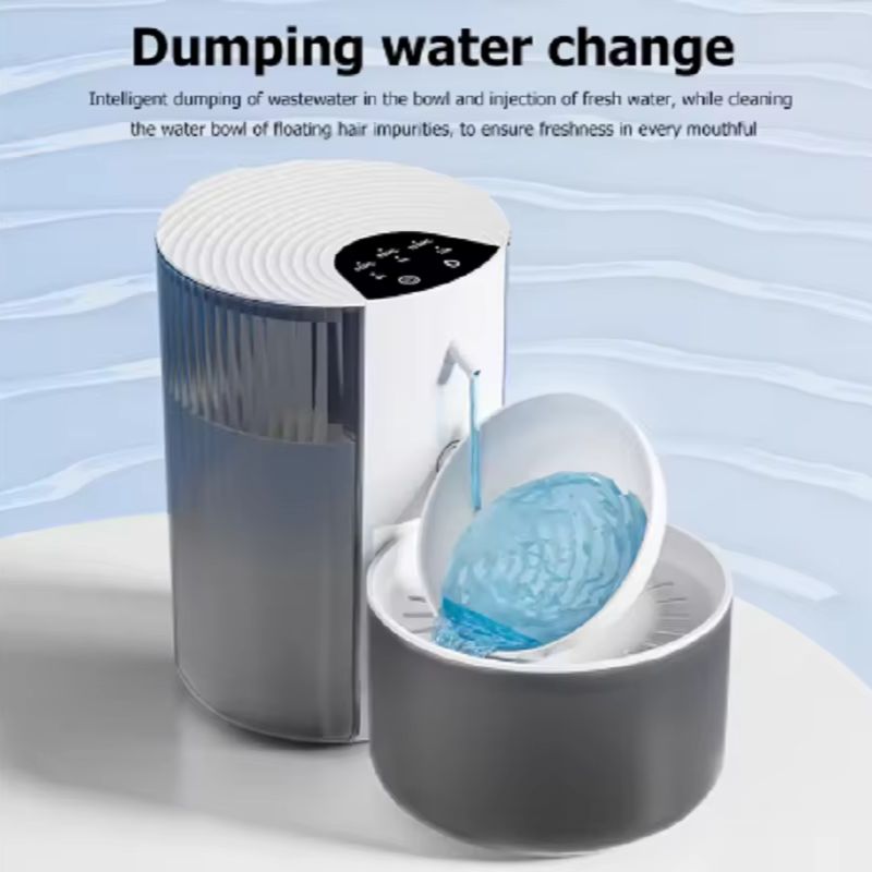 Wireless Pet Water Fountain Battery - Умный диспенсер для воды для домашних