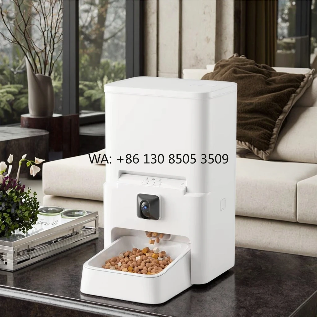 Automatic Cat Feeder 6L Timed - Умная кормушка для животных 2025: Экологичный