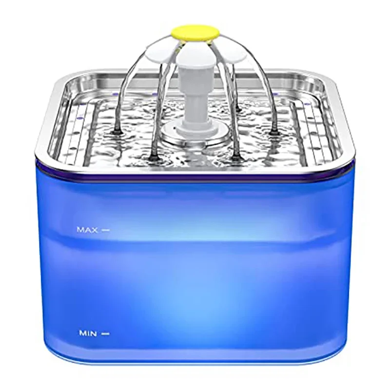 Automatic Cat Water Dispenser 3L - Автоматическая поилка для кошек 3L Crystal