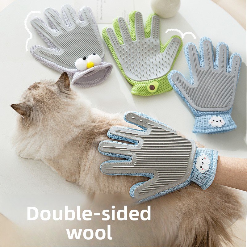 Pet Fountain Cleaning Kit - Двусторонняя перчатка для ухода за питомцами,