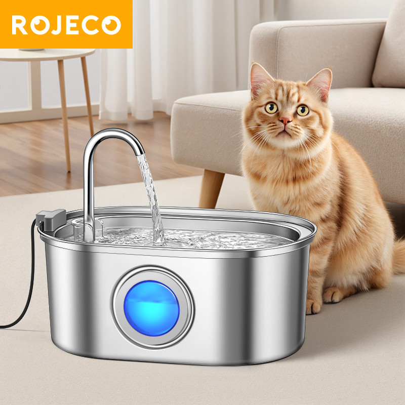 Smart Pet Water Fountain Wifi - ROJECO 3,2 л, фонтанчик для воды