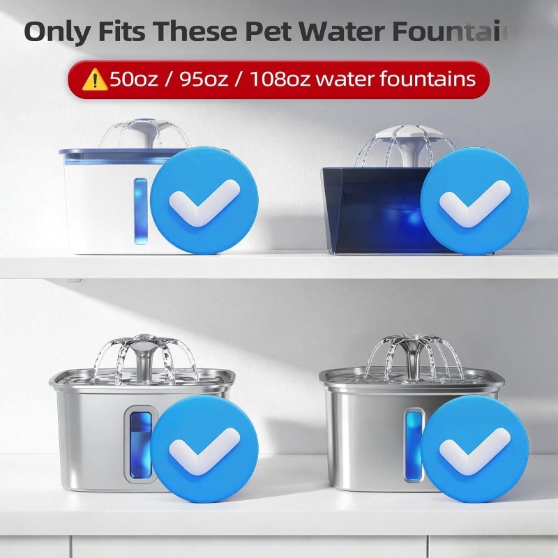 Pet Water Fountain Pump Replacement - Сменный насос B84B для фонтанов для