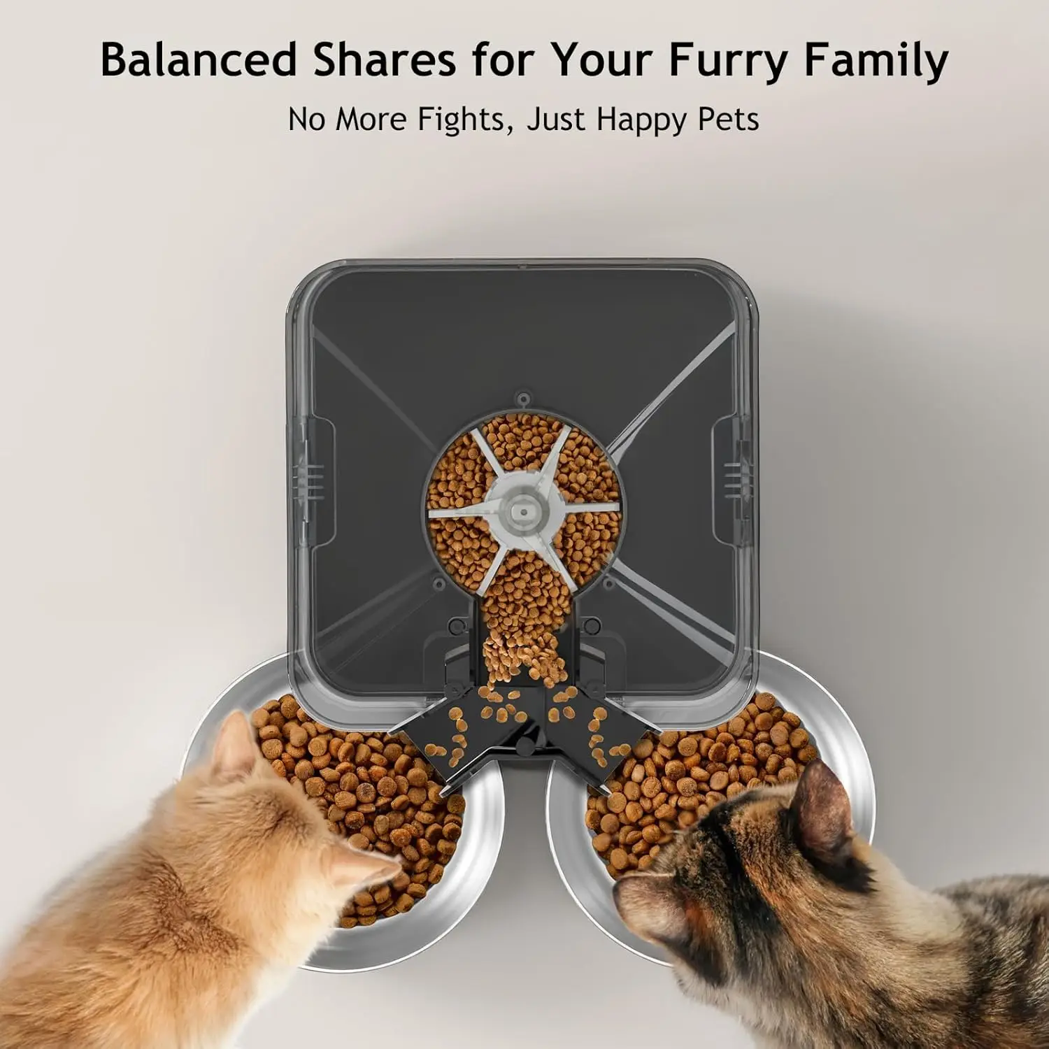 Автоматическая кормушка для ко – обзор и цена Automatic Cat Feeder 6L Timed