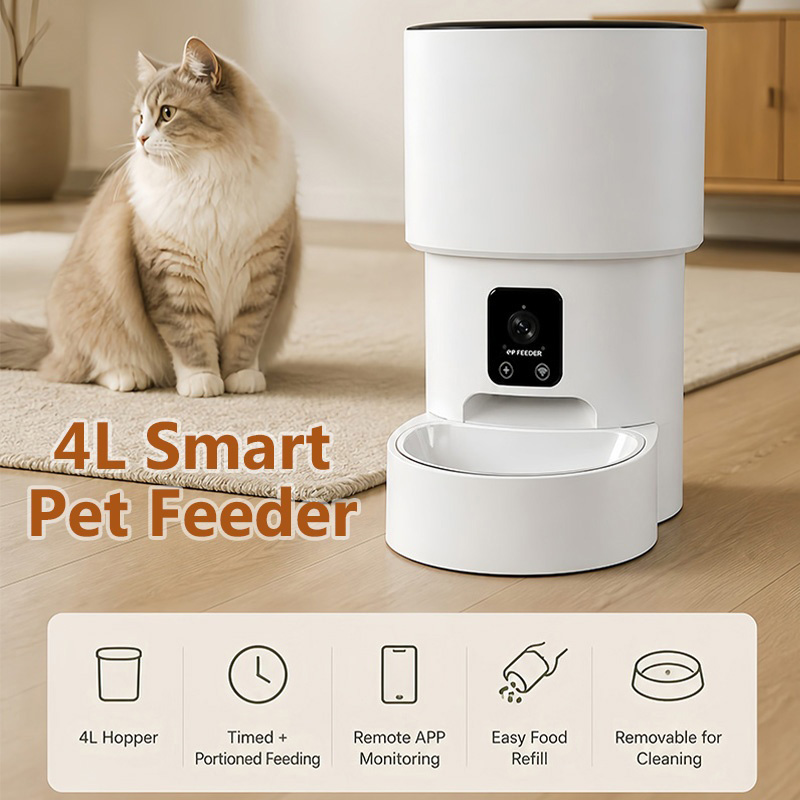 Умная автоматическая кормушка  – обзор и цена Pet Feeder App Control Portion