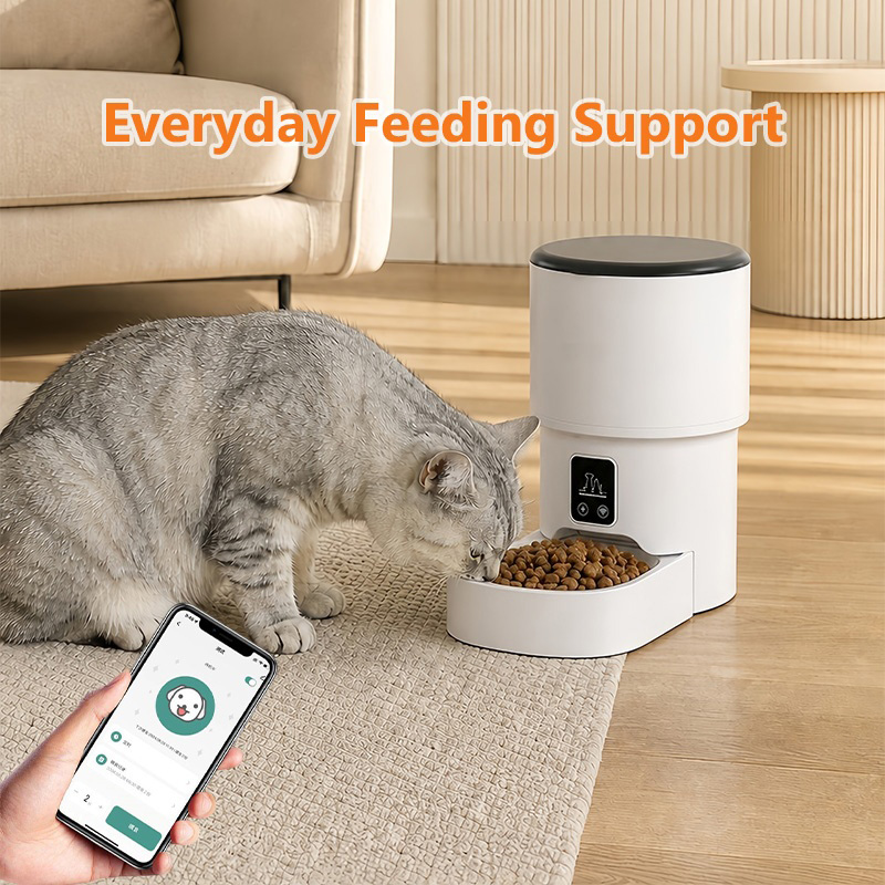 Умная автоматическая кормушка  – обзор и цена Pet Feeder App Control Portion