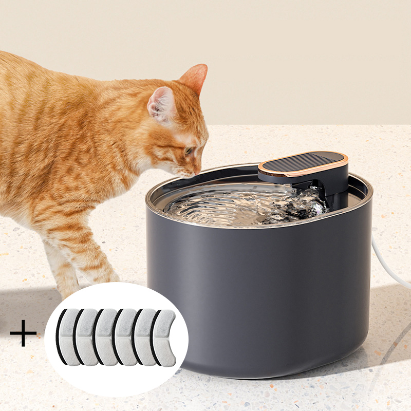 Автоматический фонтан для коше – обзор и цена Automatic Cat Water Dispenser 3L
