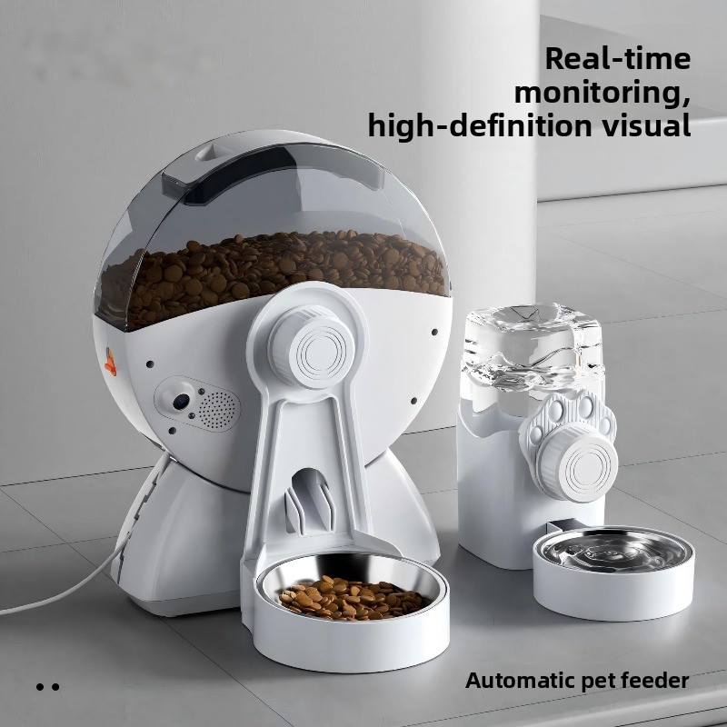 Умная кормушка для домашних жи – обзор и цена Smart Pet Feeder Camera Wifi