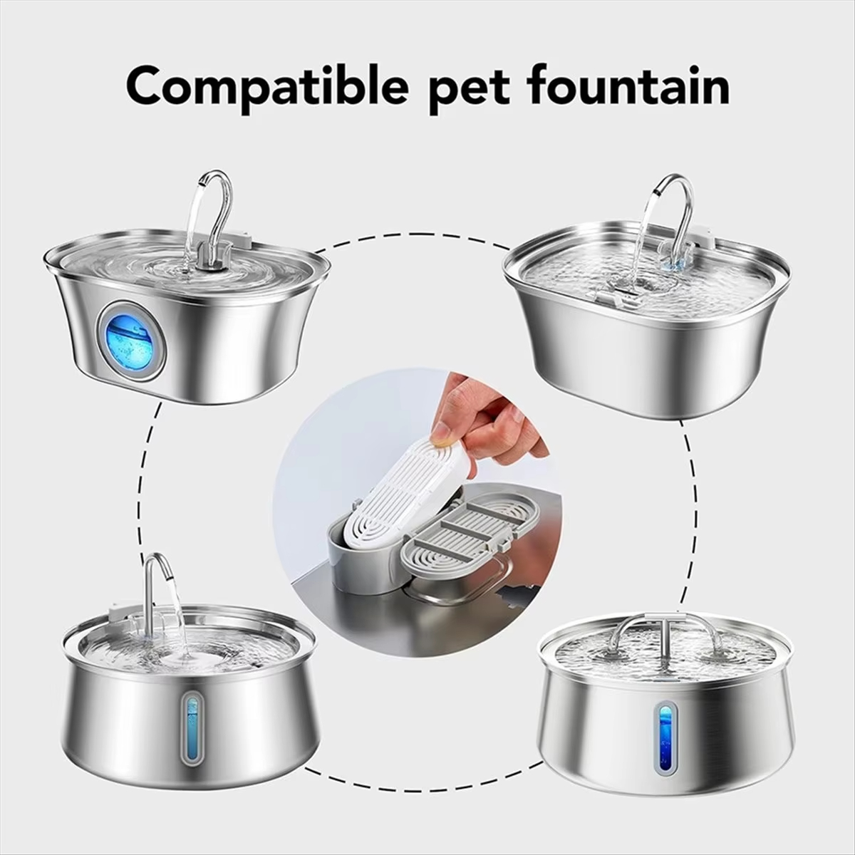 Фильтр для фонтанчика для коше – обзор и цена Pet Fountain Filter Replacement