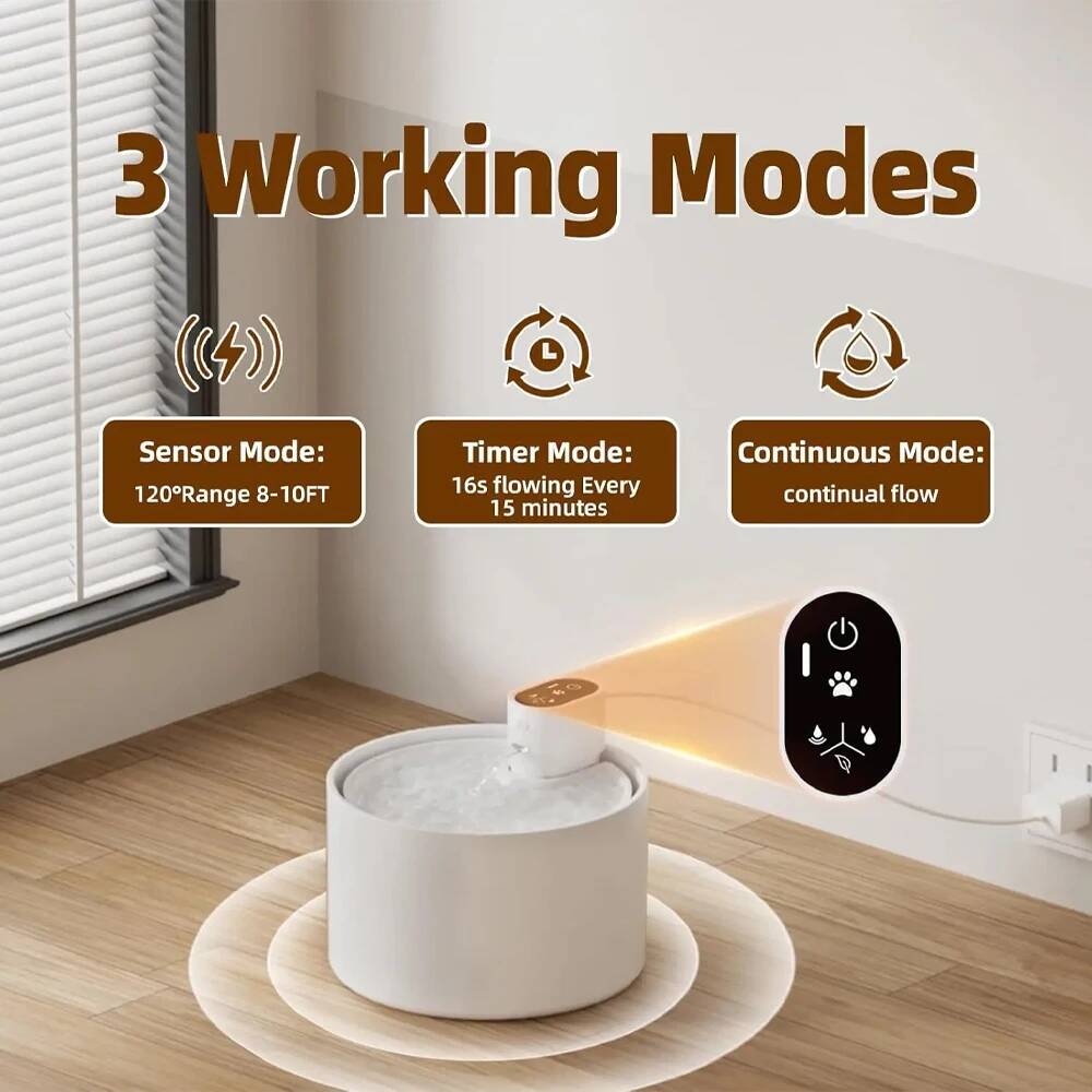 Автоматический керамический фо – обзор и цена Wireless Pet Water Fountain Battery