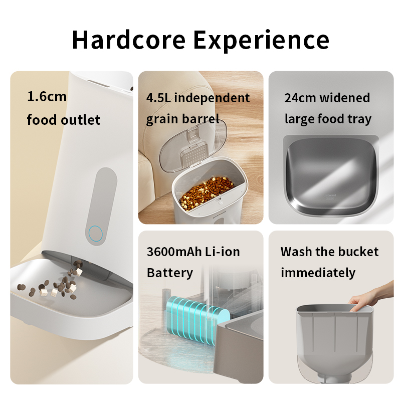 Новая серия: умная кормушка дл – обзор и цена Smart Pet Feeder Camera Wifi