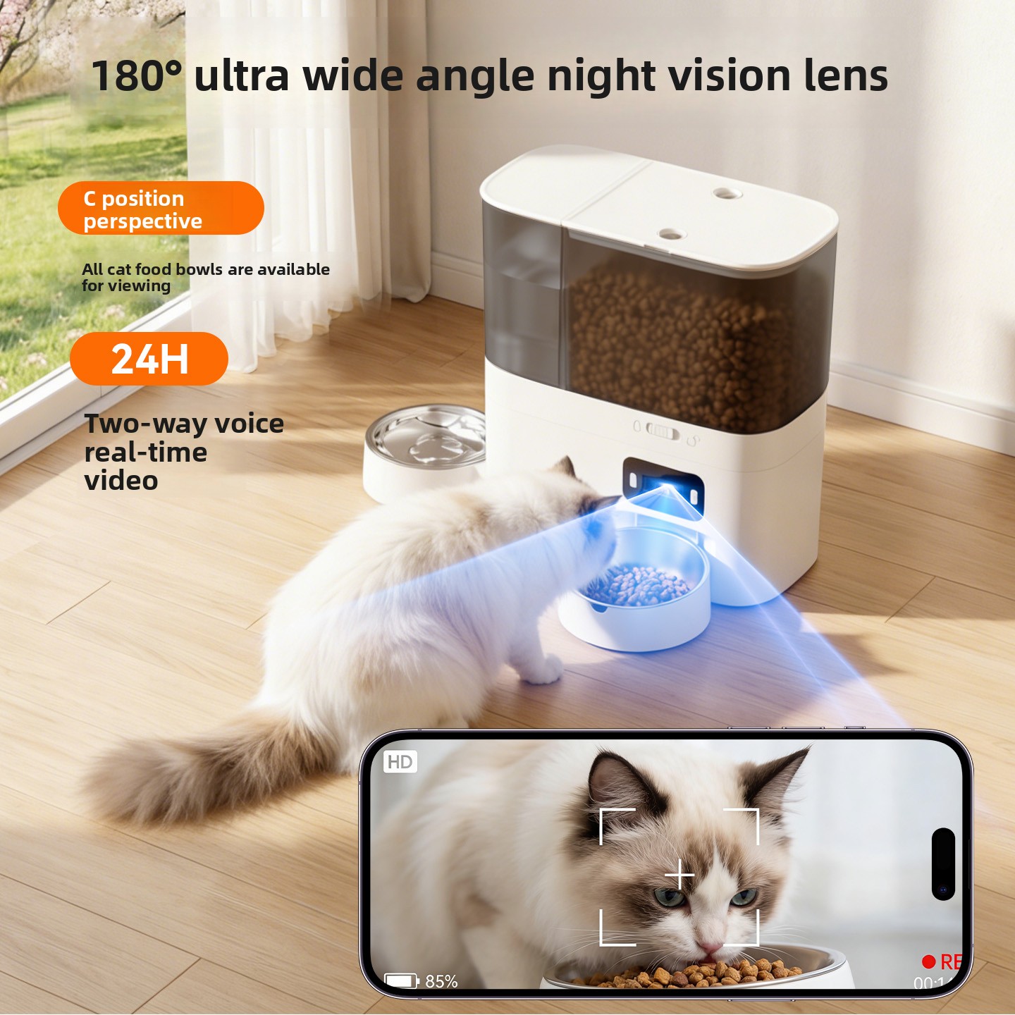 Умная кормушка-поилка 2-в-1 дл – обзор и цена Smart Pet Water Fountain Wifi