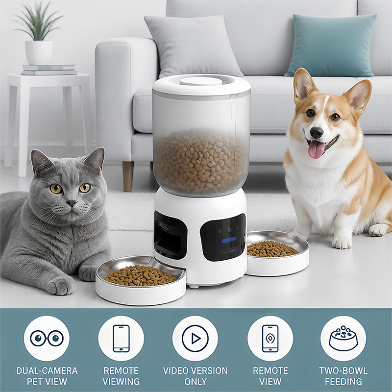 Автоматическая умная кормушка  – обзор и цена Pet Feeder App Control Portion