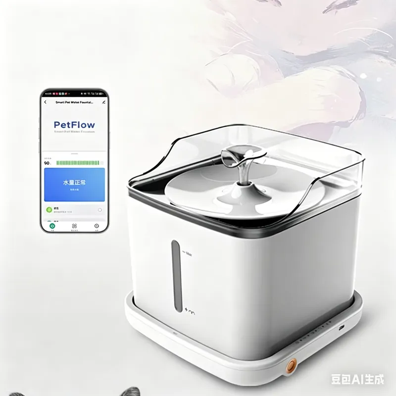 Новый умный фонтан для животны – обзор и цена Smart Pet Water Fountain Wifi