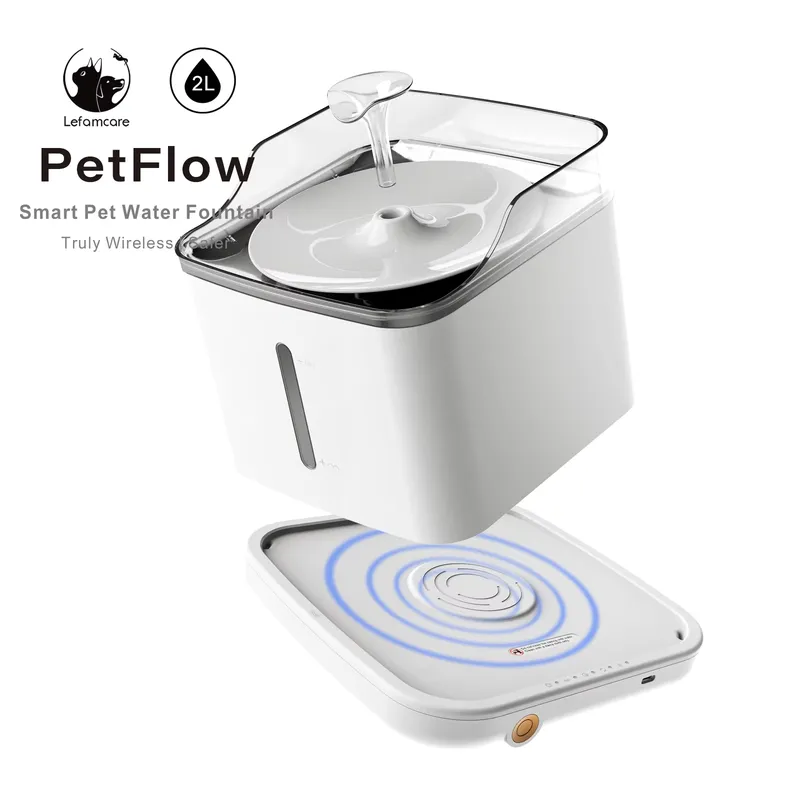 Новый умный фонтан для животны – обзор и цена Smart Pet Water Fountain Wifi