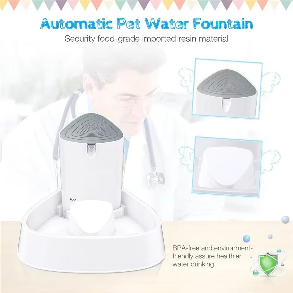 Автоматический фонтан-поилка F – обзор и цена Automatic Cat Water Dispenser 3L