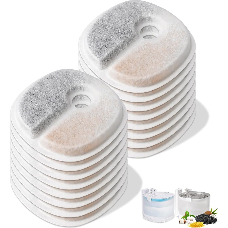 Сменные фильтры для безнасосно – обзор и цена Pet Fountain Filter Replacement
