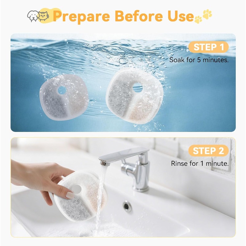 Сменные фильтры для безнасосно – обзор и цена Pet Fountain Filter Replacement