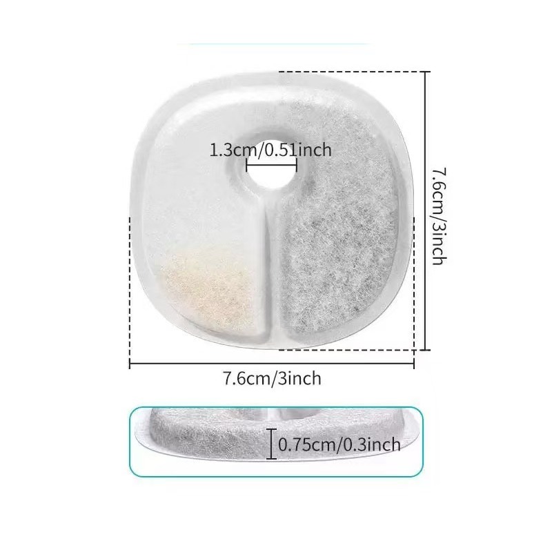 Сменные фильтры для безнасосно – обзор и цена Pet Fountain Filter Replacement