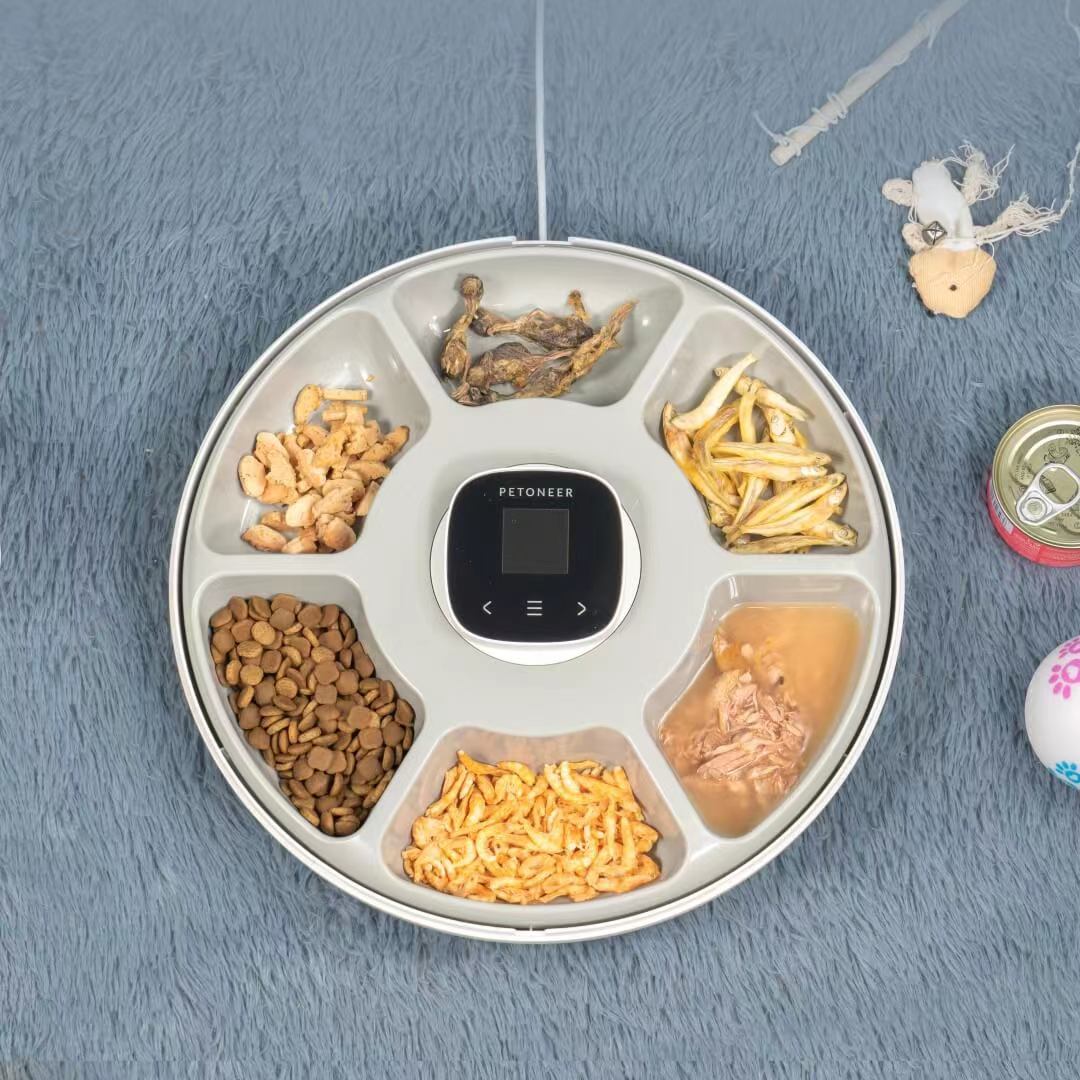 Petoneer NutriSpin 6 – умная а – обзор и цена Pet Feeder App Control Portion