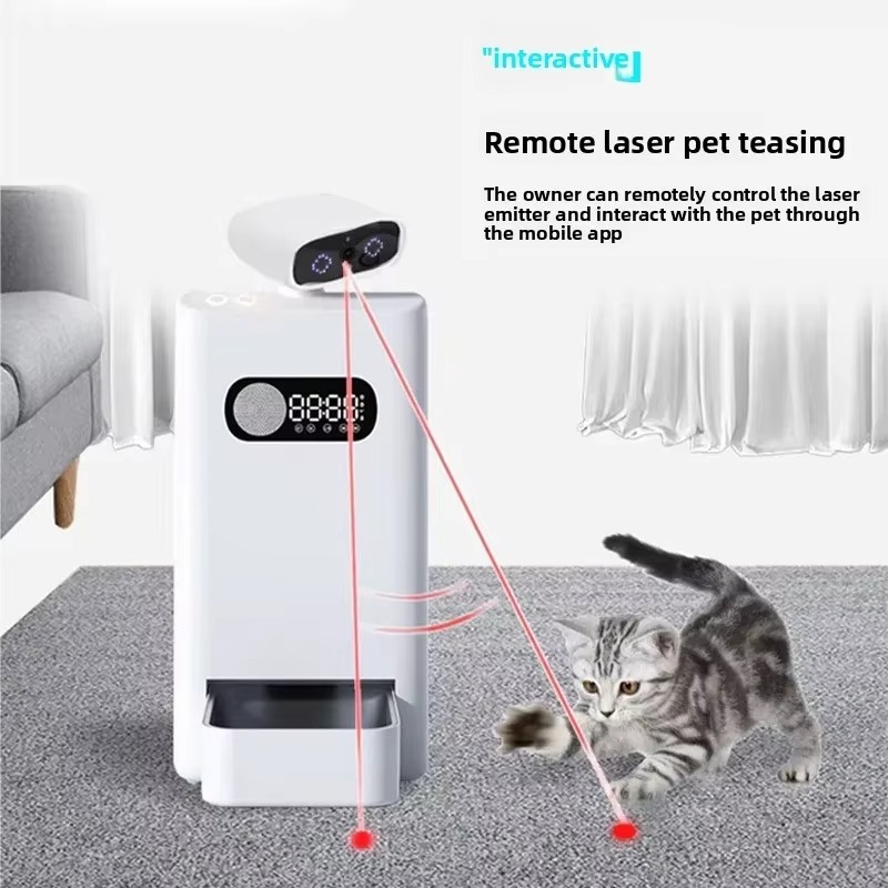 Автоматическая кормушка для жи – обзор и цена Smart Pet Feeder Camera Wifi