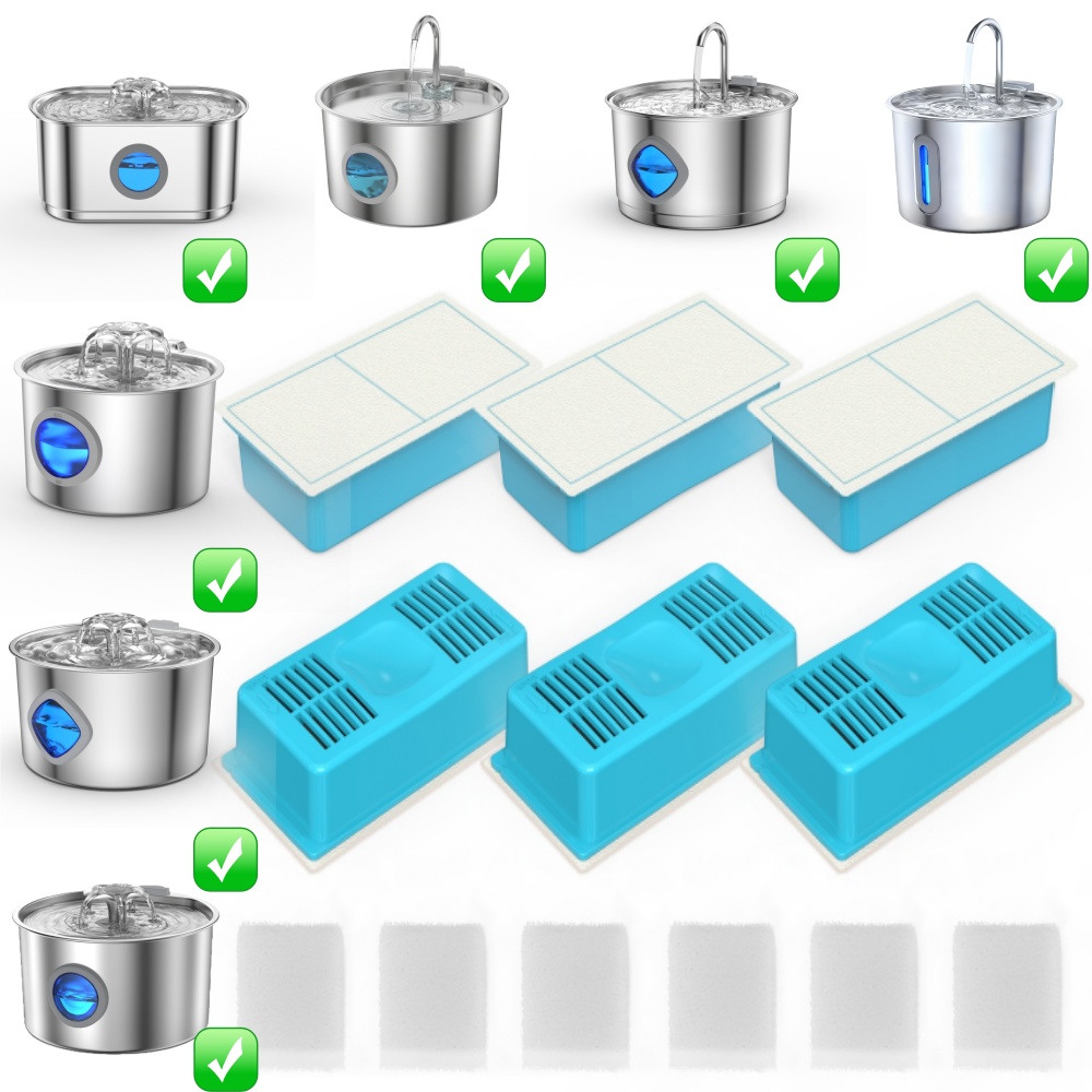 Фильтры для фонтанчиков-поилок – обзор и цена Pet Fountain Filter Replacement