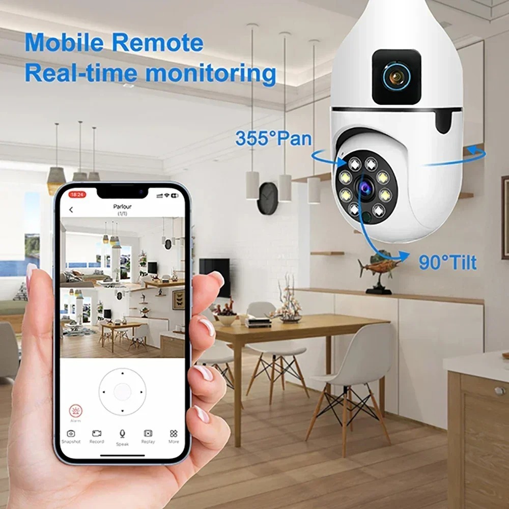 Беспроводная IP-камера WiFi E2 – обзор и цена Smart Pet Feeder Camera Wifi