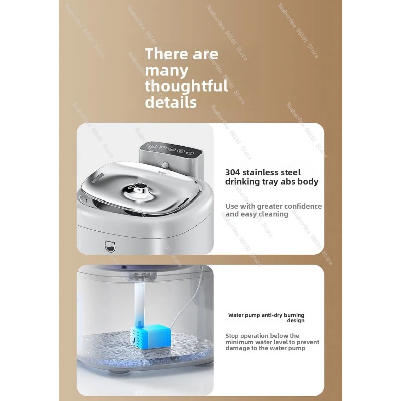 Умный автоматический беспровод – обзор и цена Wireless Pet Water Fountain Battery