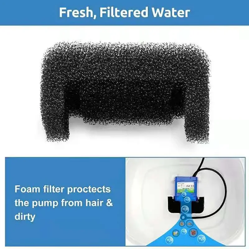 4/6/8/12/16 шт. фильтры для фо – обзор и цена Pet Fountain Filter Replacement