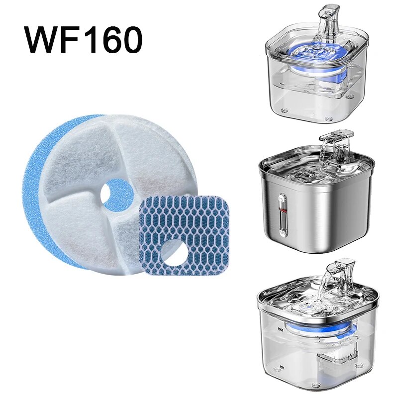 12 шт./компл. сменные фильтры  – обзор и цена Pet Fountain Filter Replacement