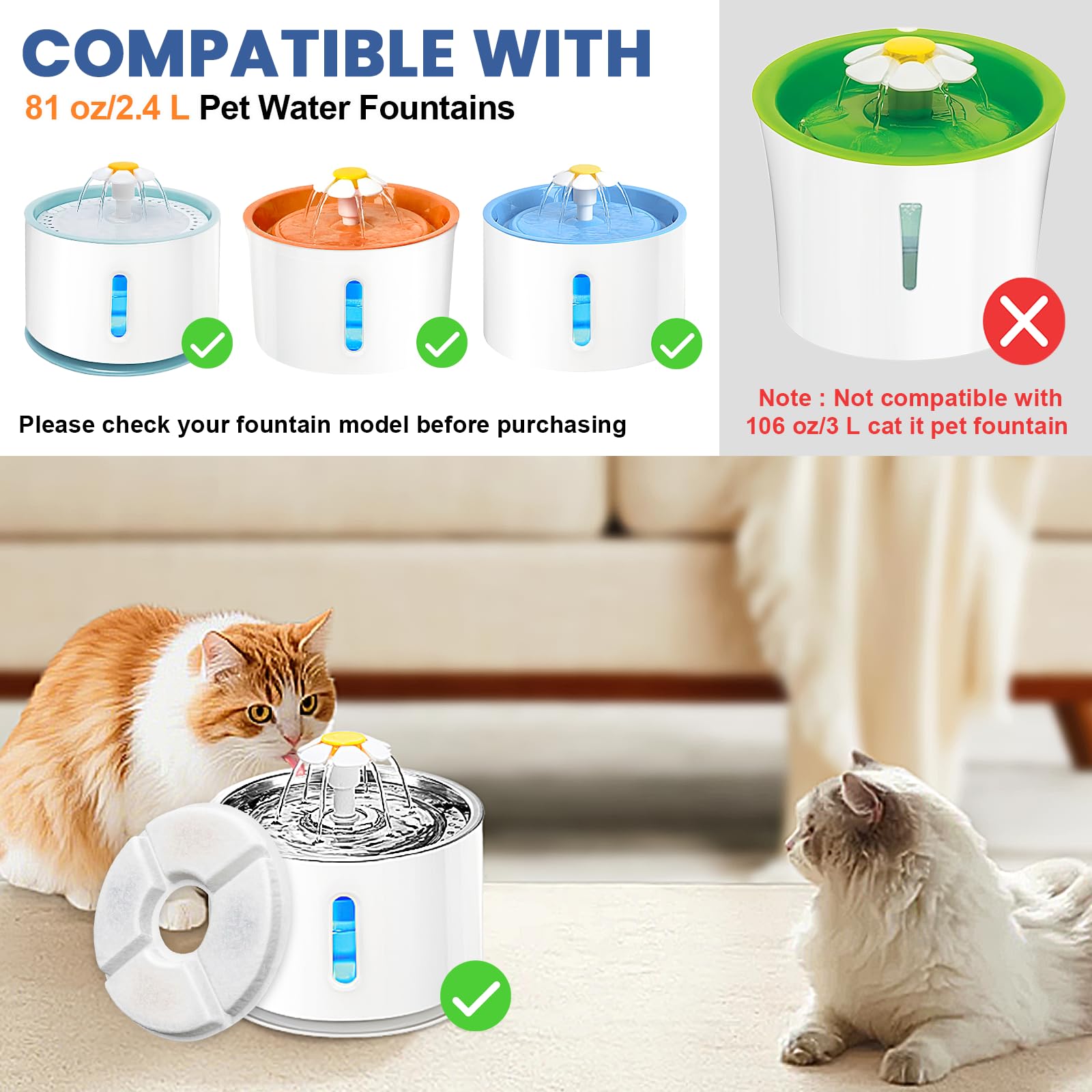 Замена фильтра для фонтана для – обзор и цена Pet Water Fountain Pump Replacement