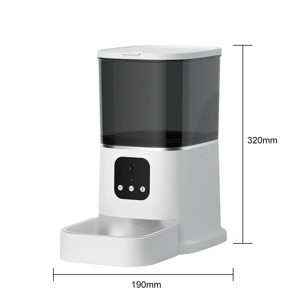 Большая 6-литровая автоматичес – обзор и цена Automatic Cat Feeder 6L Timed