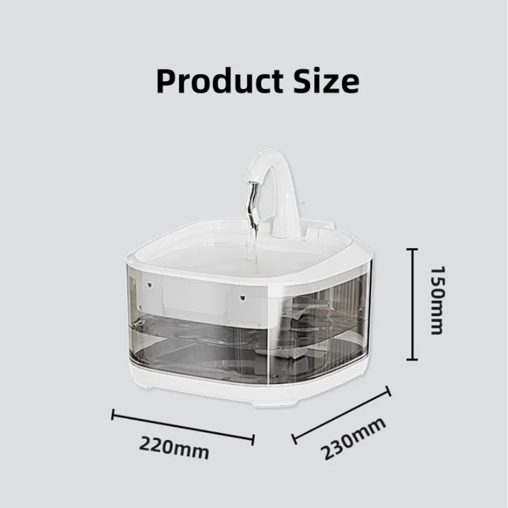 4,5 л большой емкости для соба – обзор и цена Dog Water Fountain Large