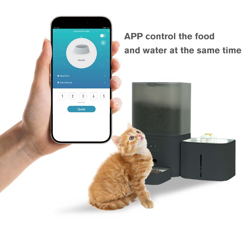 Умная автоматическая кормушка  – обзор и цена Automatic Cat Feeder 6L Timed
