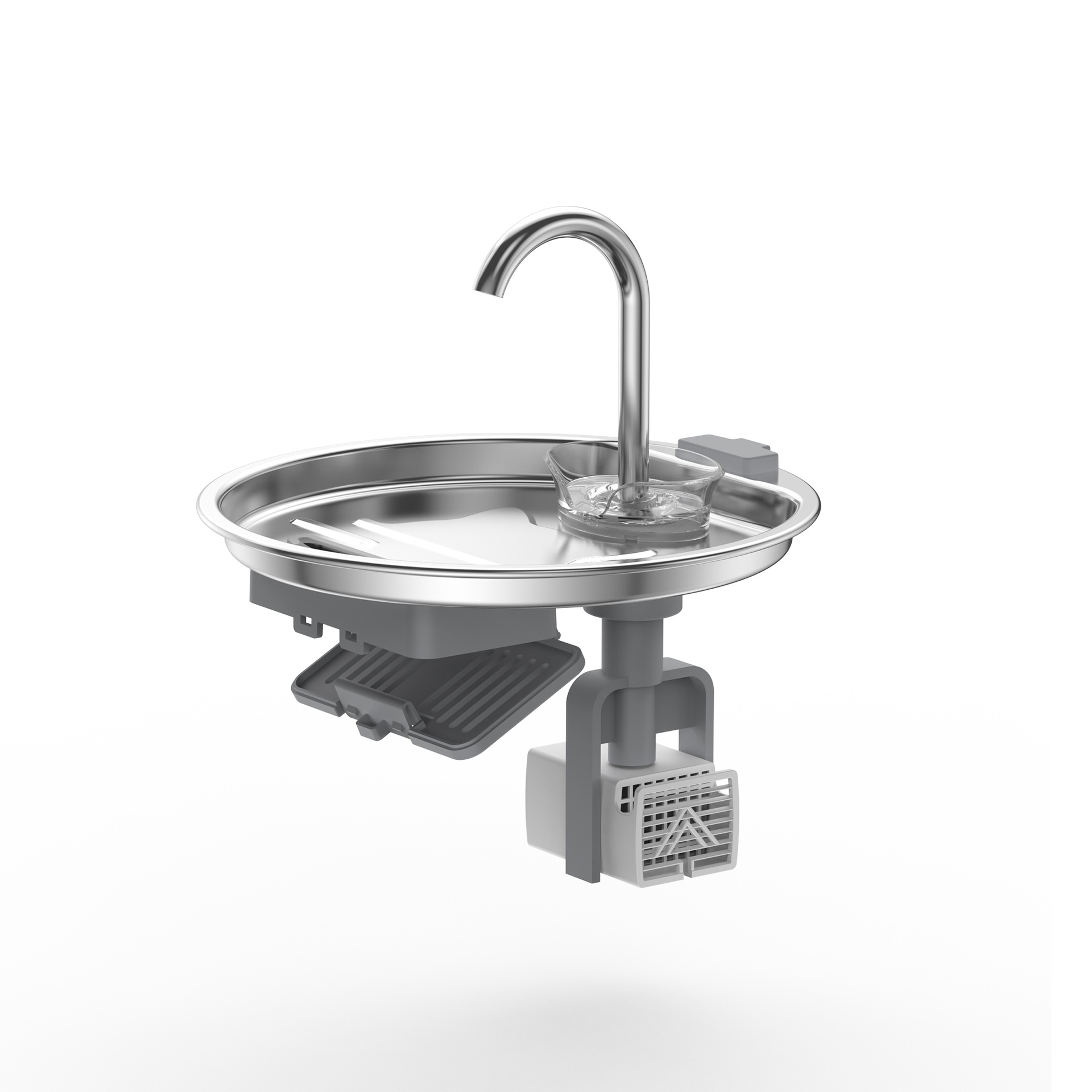 Фонтан-поилка для животных 2.2 – обзор и цена Pet Water Fountain Stainless Steel