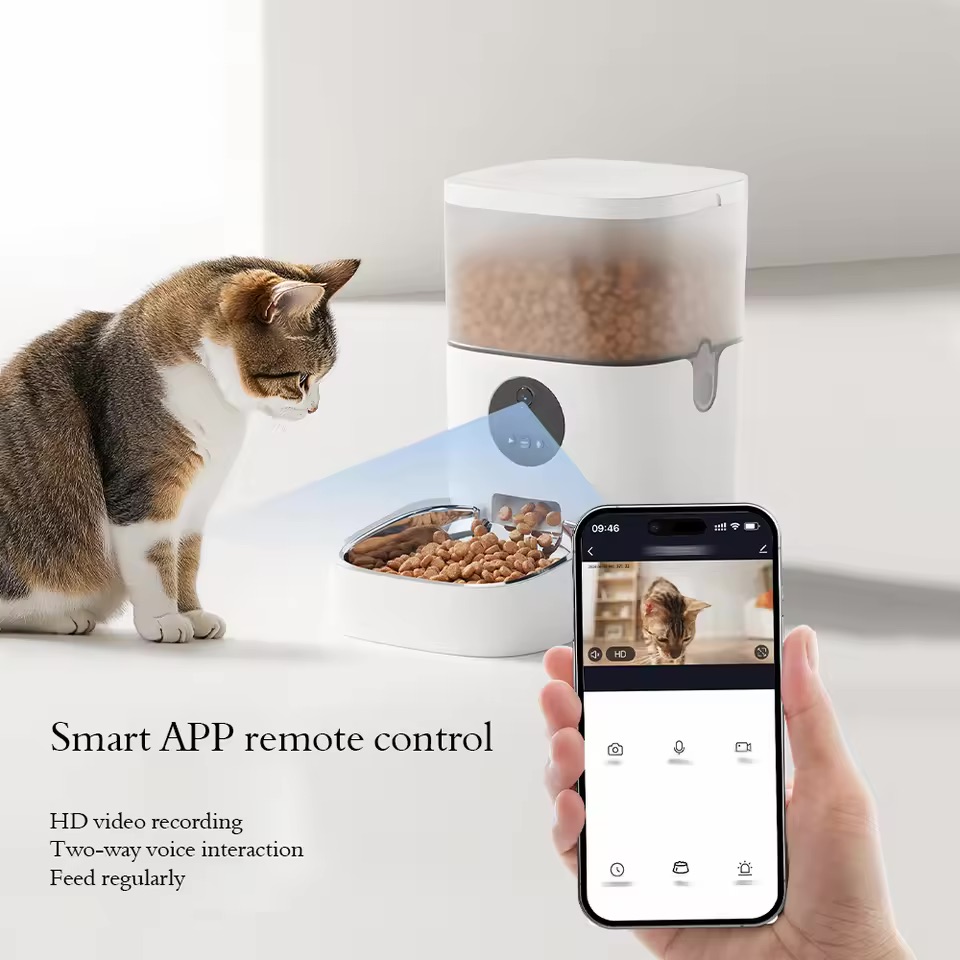 Автоматическая умная современн – обзор и цена Pet Feeder App Control Portion