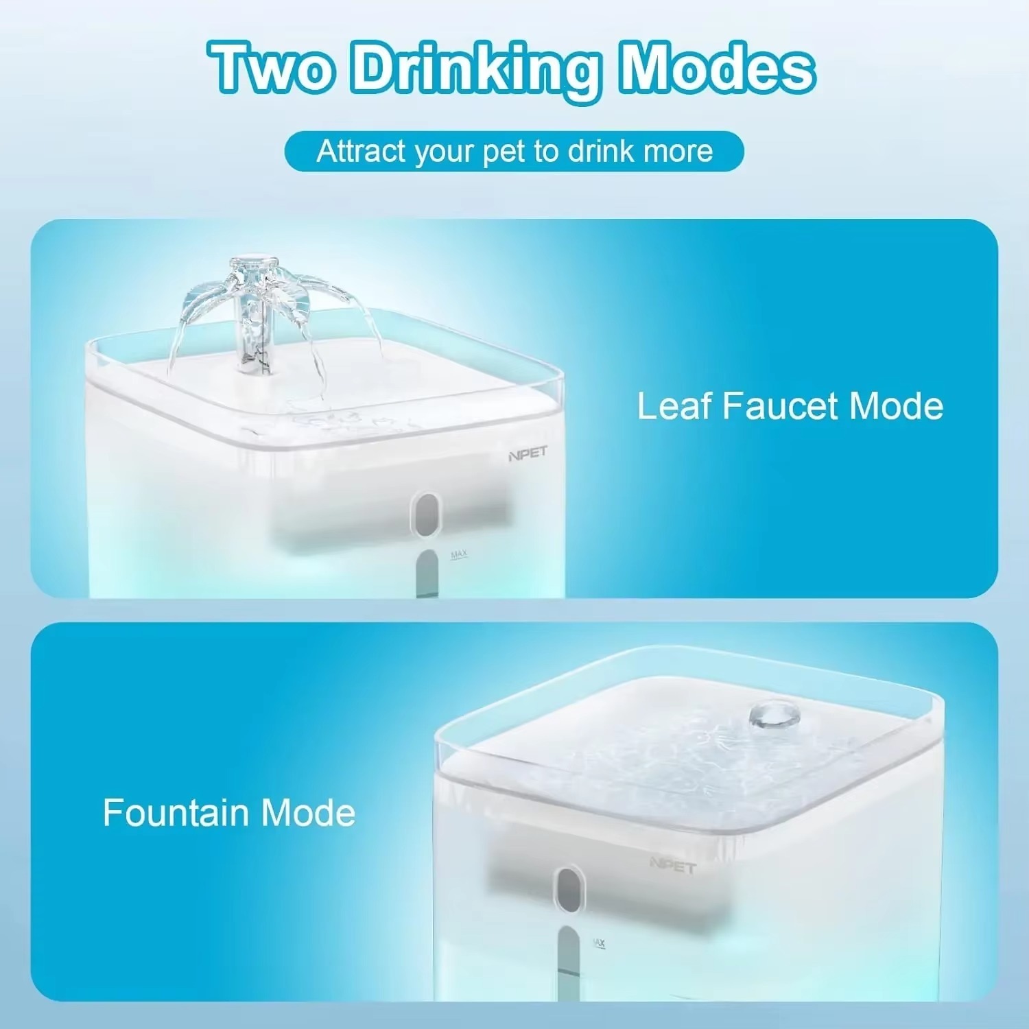 Автоматический фонтан-поилка F – обзор и цена Automatic Cat Water Dispenser 3L