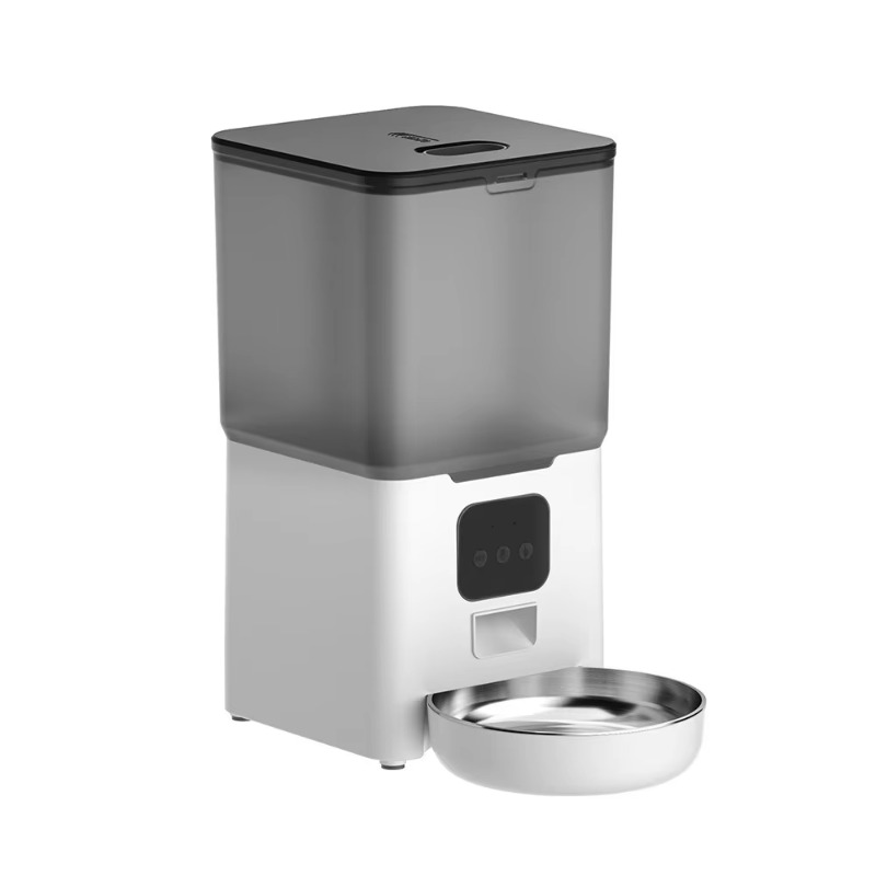 Умная автоматическая кормушка  – обзор и цена Automatic Cat Feeder 6L Timed
