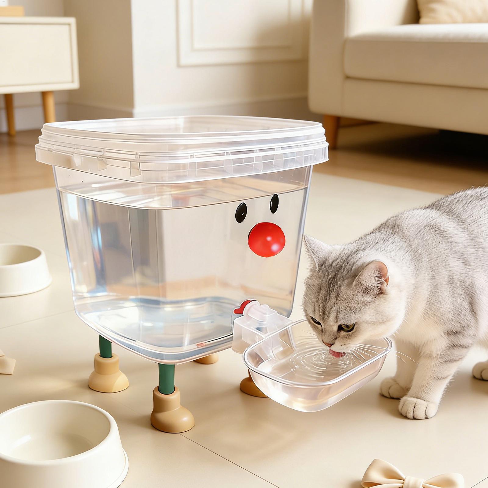 НОВЫЙ Автоматический диспенсер – обзор и цена Automatic Cat Water Dispenser 3L