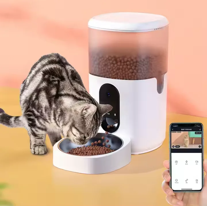 Автоматическая умная кормушка  – обзор и цена Automatic Cat Feeder 6L Timed