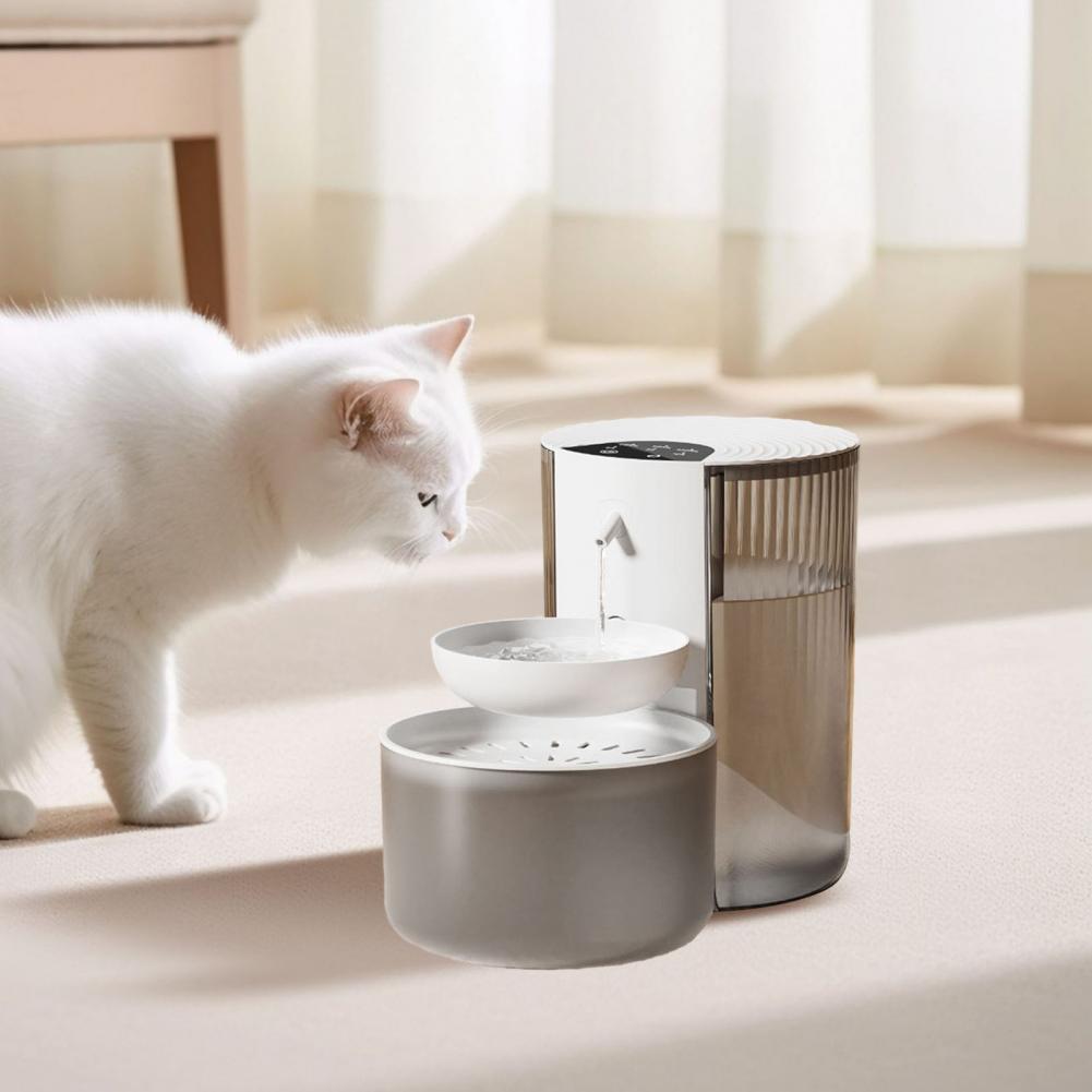 Автоматический беспроводной фо – обзор и цена Automatic Cat Water Dispenser 3L