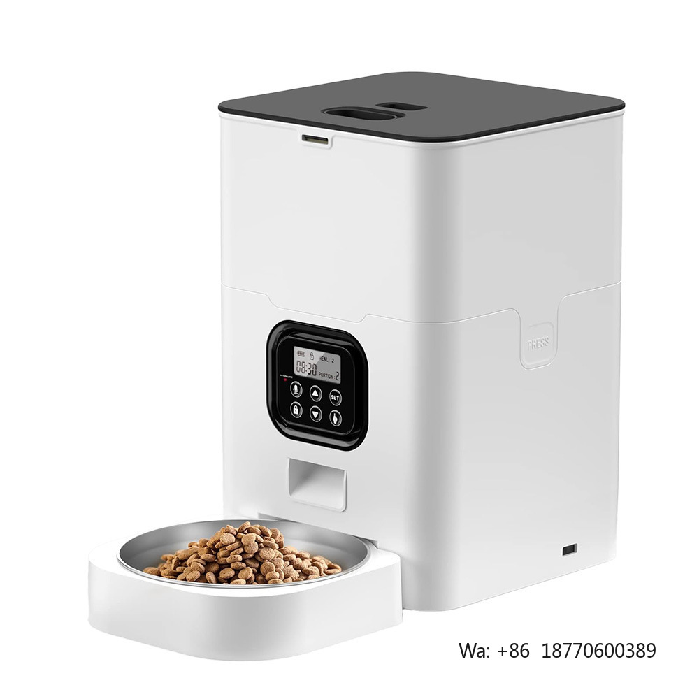 Автоматическая кормушка для до – обзор и цена Automatic Cat Feeder 6L Timed