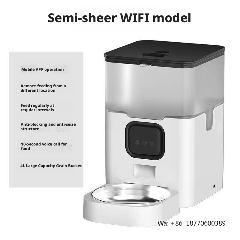 Автоматическая кормушка для до – обзор и цена Automatic Cat Feeder 6L Timed